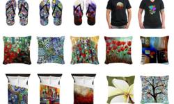 Elena Feliciano art inspired home goods and apparel. Visit Elena Feliciano Art at www.cafepress.com/elenafelicianoart
Fall in love with your home. Turn your rooms into something spectacular by adding designs that inspire you to love the home you have.