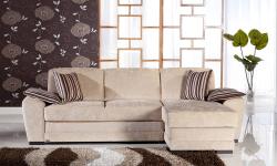 Product description:
Let yourself fall into the total comfort and relaxation of the Aspen sectional. The sectional is covered in brown micro fiber and Brown PU easy to maintain.
With just a single push, and click motion your lovely sofa becomes a very