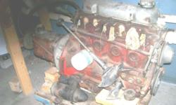 Mid 1960's Volvo B18 engine with four speed transmission taken out of a running car 30 years ago, inside stored, still turns over. WANT TO SELL AS A PACKAGE DEAL. All my remaining parts. Vintage re-buildable starter cores, distributors, bell housings,
