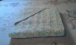 knitted , hooded baby blankets. $24.00 Reg crocheted baby blankets
made by 84 year old woman. shipping is available 315-268-0078