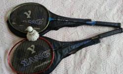Badminton Racquets, used in good condition.347 536-0954 Brooklyn 11229.