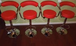 4 bar stools new simply use the easy - to reach level to move the seat up or down