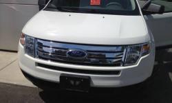 Beautiful 2010 Ford edge SE
Front-wheel-drive
Tan cloth interior
backup sensors
27 346 miles
Six disc changer
Traction control
Keyless entry
Immaculate shape
Asking $18, 995 Negotiable
Please contact Jesse
Fees not included
Limited factory warranty
This