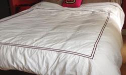 Selling this barely used queen sized bed, with comfortable mattress. price may be negotiable.