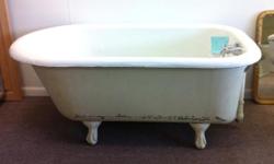 Claw Foot Tub - $925
- claws
- white
- newly enameled
- in excellent condition
- available at ReHouse Store
------------------------------------------
See it today at:
ReHouse Architectural Salvage
469 W Ridge Rd, Rochester, NY 14615
Tel: (585)288-3080