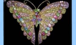 Top Selling Jeweled Butterfly iPad Case. Bright and colorful gemstones make this an eye-catching beauty that will get lots of compliments. Add some Bling Bling to your iPad. This beautiful iPad case is available at my online store at the following link.