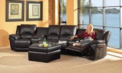 Product description:
Lucas Leather Match Sofa.
Bycast Leather.
Available in Red, Black or Brown Color
Product dimensions:
Sofa 78"x33"x31" (659.00)
Loveseat 57"x33"x31" (529.00)
Chair 38"x33"x31" (340.00)