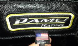 Black and yellow DAMU leather biker jacket always kept in bags and in storage for many years
This ad was posted with the eBay Classifieds mobile app.