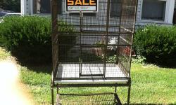 BIRD CAGES FOR SMALL TO MEDIUM SIZE BIRDS SOME HAVE STANDS $35 AND UP MUST SEE 585-775-2217