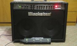 Up for sale is my barely used Blackstar HT Metal 60 Watt Combo Tube Amp. This amp is in near perfect condition. The electronics and speakers work great. This is a three channel amp that comes with a footswitch and power cable. The amp is definitely geared