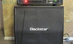 Up for sale is my Blackstar HT Stage 100 Watt Head. This amp is in Very Good condition and works Perfectly. I've owned it for about a year & 1/2 now and the quality of sound has stayed the same since I first plugged my guitar in. I am selling this this