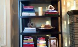 Black bookshelf. Good condition.
Contact 908-962-8800 if interested.