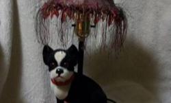Hard to Find Boston Terrier Lamp
Works Great !!