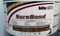 DriTac 7300 SureBond Wood Flooring Adhesive 4 Gallon
2 Tubs Available, Brand New
One for $50 or both tubs for $75
Over $140 for one tub on Amazon (including shipping).
Compare to Amazon's Price: