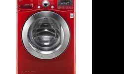Brand new never used still in the boxes front loading electric washer and dryer. Color Candy Apple Red..Gorgeous! just reduced in price again! you wont find these for that little .. that's $700 a piece ! They are both electric and standard size.. Sorry