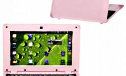 Brand New Pink W40 10.1 inch
Google Android 2.2 Netbook
Please Note:
All tablets come with a protective film on the screen and the back,
and must be charged for 6 - 8 hours before use
Enjoy everything the internet has to offer while you're on the go with