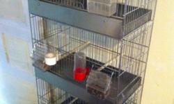 FOR SALE BREEDER BIRD CAGE LIKE NEW BUT NOT NEW STILL IN VERY GOOD CONDITION E MAIL FOR MORE INFO