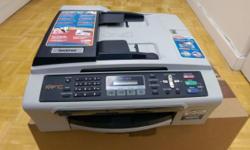 Brand: Brother
Model: MFC-240C
Feature:
Color Printer
Color Copier
Color Scanner
Photo Capture Center
Color Fax
PC Fax
Condition: Pre-Owned ( Working Perfect )
Item Located: Midtown Manhattan ( Near Macy's Department Store )
Pick Up Only: Please Make