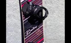 - barely used Burton Feather Snowboard
- Burton bindings included with purchase
- great condition - a couple of very light scratches
- 147.32cm
- email, call or text if interested! :)