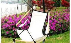 C Steel Frame Hammock Swing Stand & Cotton Chair,
Comes In These Colors:
White, Blue, and Gray.
The C frame hammock chair with stand is the latest way to enjoy your hammock chairs or loungers. Its gives you nearly 360 degrees of hanging freedom.