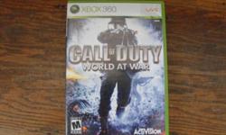 CALL OF DUTY 3 GAME FOR XBOX 360
GAME IN GOOD CONDITION
ASKING $5.00