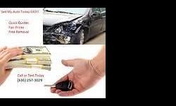 If your car has been wrecked by this freezing Winter weather, then I can make you an impressive offer to sell. You will not need to make any repairs or clean it or even worry about coming to me. I take cars as is and can pickup for free!
If you are ready