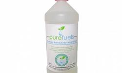 Carton of 6 Quarts of Ethanol Bio-fuel
Order Online Now
PurefuelsÂ® is a pure plant derivative made from only the purest ethyl alcohol and is of the highest quality fuels available on the market today. Purefuels is the recommended fuel for all Pureflame