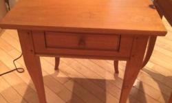 Beautiful pair of side tables. One has a drawer.
Been in my family for a while, but don't have room for them.
Measurements:
(Table With Drawer) 21W x 21D x 24H
(Table Without Drawer) 27W x 21D x 24H
$100 for pair, or best offer.