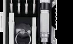 This is the Olympia iWork 15 Piece Tool Kit
High Quality Repair Tool Kit
Includes:
? Aluminum Telescopic Precision Screwdriver
? Mini Pry Bar
? Mini Pry Puller
? Security Storage Case
? SIM Tray Ejector Tool
? Suction Cup
Bits
? PH00
? T4
? Security T8
?