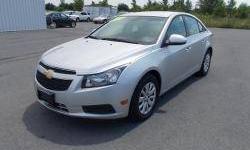 Superb Condition, CARFAX 1-Owner, ONLY 16,672 Miles! FUEL EFFICIENT 36 MPG Hwy/24 MPG City! iPod/MP3 Input, Satellite Radio, Onboard Communications System, CD Player, Overhead Airbag, ENGINE, ECOTEC TURBO 1.4L VARIABLE VA... Turbo
THIS CRUZE IS EQUIPPED