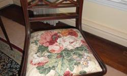 Mahogany chair (floral fabric)--- $30
Queen size convertible sofa bed -- (pull out bed only used twice) $ 160
Student wooden desk in a good condition has 7 drawers --- 19" x 40" ht. 29" -- $45
A metal frame Computer Desk / or multi-function desk ( for