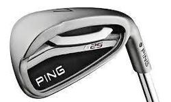 Thank you! Fast delivery! Brand new Ping G20 Irons. The hosel-to-head transition and clean appearance of the G20's inspire confidence at address that the ball will launch clean and easy from any lie on the course. GREAT SERVICE at