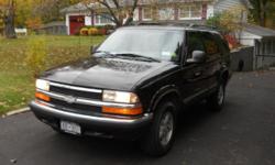 Black Chevy Blazer is a 6 Cyl. 4WD in good running condition. It has an installed Trailer Hitch and fold down rear seats. A new battery has recently been installed and the tires are in excellent shape.
CALL FRED @ (845)255-0849