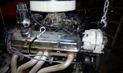 I have a jasper rebuilt crate Chevy 350 v8 with only about the thousand miles on it. It was bought and installed in a older pick up. Then the original motor was rebuilt. One the original was rebuilt it was installed and this pulled back out. It includes