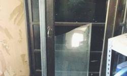 China cabinet that needs the glass replaced on 2 panels. Good condition! $125 price is negotiable. Local pick up only!