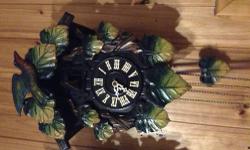 This is one of a kind hard to come by Japanese vintage Cockoo clock everything in excellent condition if interested email your number thank you