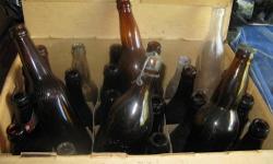 What I have for sale are collectible beer bottles as seen in photos. Call for appointment to view these and many other bottles, including milk bottles
Please DO NOT ASK ABOUT SPECIFIC LABELS OR STYLES. COME AND SEE. Call 315-576-7480 for an appointment.
