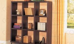 Free shipping within the 5 boroughs of NYC ONLY!
All other areas must email or call us for a freight quote.
TOLL FREE 1-877-336-1144
Item Description
This bold contemporary bookcase will add stylish storage to your living room, office, or hallway.