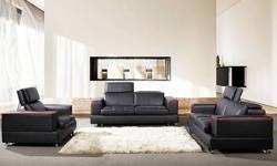 GREAT 3 PC COUCH SET
BONDED LEATHER WITH A ELECTRIC MECHANISM TO MAKE IT A LOUNGE CHAIR ON PUSH BUTTON
AVAILABLE IN DIFFERENT COLORS
SOFA/LOVE/CHAIR ---- $1199
SOFA/LOVE ----------------$899
LOVE/-------------------------$349