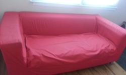Two red couches for $75 total.
Moving in 3 days. Contact 908-962-8800 ASAP if interested.