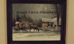Boggy Creek Primitives offers handmade primitive and country pictures and decor all made right here in the USA. We also have many more available on-line in our Etsy shop at http://www.BoggyCreekPrimitive.Etsy.com . We also have a link from our Facebook