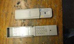 PLEASE READ CAREFULLY BEFORE CALLING. I HAVE FOR SALE 2 CRAFTSMAN GARGAGE DOOR OPENERS. THE FIST ONE IS THE LIGHTED KEYPAD KEYPAD. THIS ONE WORKS CORECTLY. IT DOES HAVE A CRACK ON THE BATTERY COVER AS YOU CAN SEE FROM THE PICTURES. BUT AGAIN IT WORK