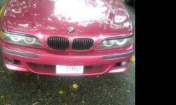 1997 bmw 528i with m5 bumpers furious fuchsia paint 93k miles no issues $5000 firm! i was asking 6500 before...this is a steal! im just bored with the car.. strong tranny and motor lots of work done to the car...being sold as is clean title cash only amps