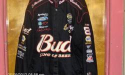Mens Nascar tweed racing jacket with Authentic patches. Chase Authentics, 2 XL. Asking $150 obo. please call 315 654-3300 serious collectors only please. If no one is home leave a message.