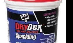 CASH & CARRY ONLY.....Best offer gets this...I used it in the past on the walls in my former home and it is a great product!
Get the smooth finished surfaces you desire with this ready-to-use DAP 1 qt. DryDex Dry-Time-Indicator Spackling. It spreads