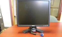 Selling my perfectly working Dell 20.1 Inch Monitor. It is excellent for hooking up a desktop computer, or video game system, or even a VCR/DVD player. It has a variety of connectors such as VGA, DVI, S-Video, and Composite Video. The monitor has