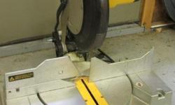 Dewalt DW705. Corded 12" compound miter chop saw. Very good condition. $115. Pickup in Ulster Park, NY.