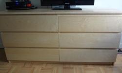 6 Drawer Dresser bought from IKEA less than 6 months ago. Have to move out of country and therefore must part ways. Comes from a smoke-free, pet-free, bed bug-free home. Kept immaculately well and essentially is in perfect condition.
I live in Gramercy -