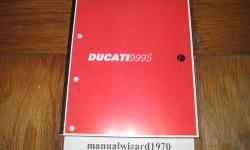 Covers 2004-2005 Ducati 999/999S Part # 91470411E
Free domestic USA delivery.
FLAT RATE FEE for all non-US orders will be sent using Air Mail Parcel Post, 5-7 business days for delivery; Please add $12us to ship to Canada and everywhere else.
I am paypal