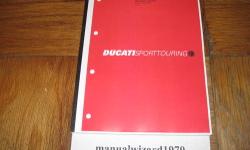Covers 2006-2007 Ducati ST3/ST3S ABS Part # 91470671A
Free domestic USA delivery.
FLAT RATE FEE for all non-US orders will be sent using Air Mail Parcel Post, 5-7 business days for delivery; Please add $12us to ship to Canada and everywhere else.
I am